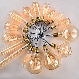 נורת פחם אגס 65 - 25W נורת פחם אגס 65 - 25W