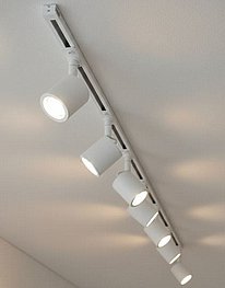 ספוט בודד LED עגול לבן לפס צבירה ספוט בודד LED עגול לבן לפס צבירה