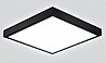 פאנל לד מרובע שחור צמוד תקרה במבצע BLACK