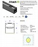 פרופיל 40W למטר S4.5 דק, הכי נמכר- מיוצר בישראל ובמבצע יותר זול מסין- אחריות ארוכה
