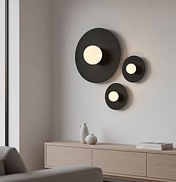 מנורת קיר לוקשורי כדור זכוכית בעיצוב נורדי מנורת קיר לוקשורי כדור זכוכית בעיצוב נורדי